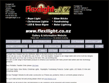 Tablet Screenshot of flexilight.net.nz
